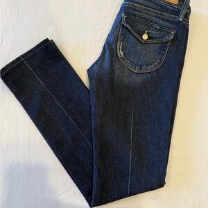 NWOT Paige Premium Denim Woman’s 28 Pico Straight Leg Stretch Denim Jeans